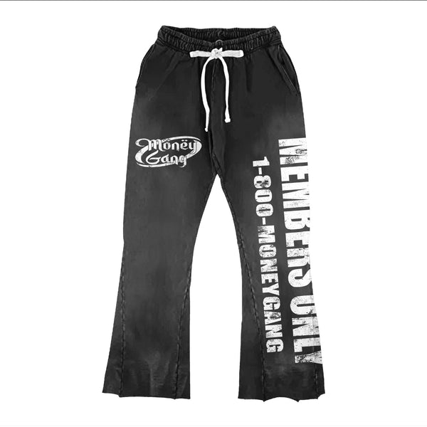 “Members Only” Flared Sweat-Pants