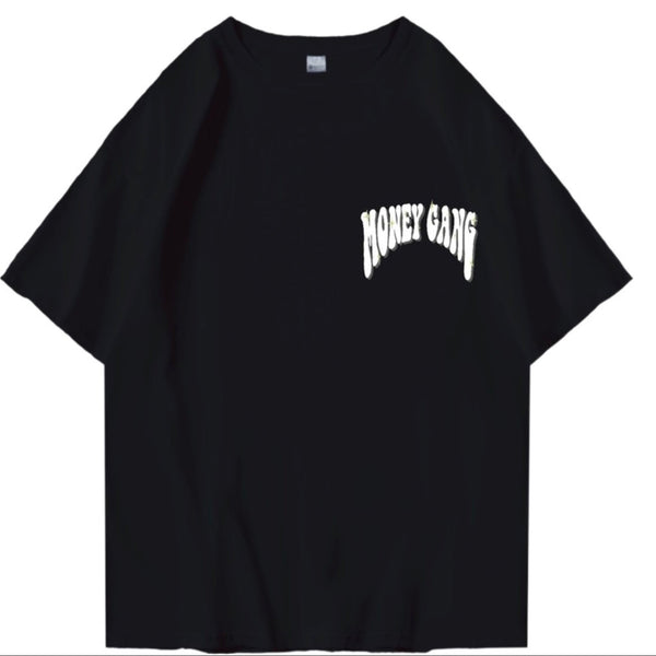 "Money Make The World Spin" T-Shirt Black