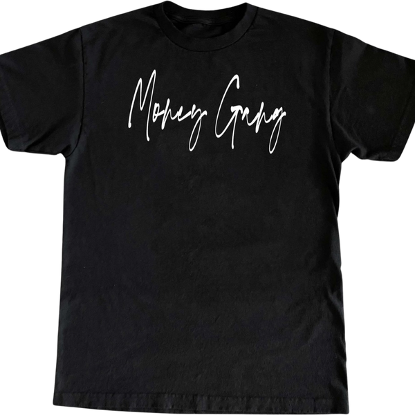 MoneyGang T-Shirt Black & White