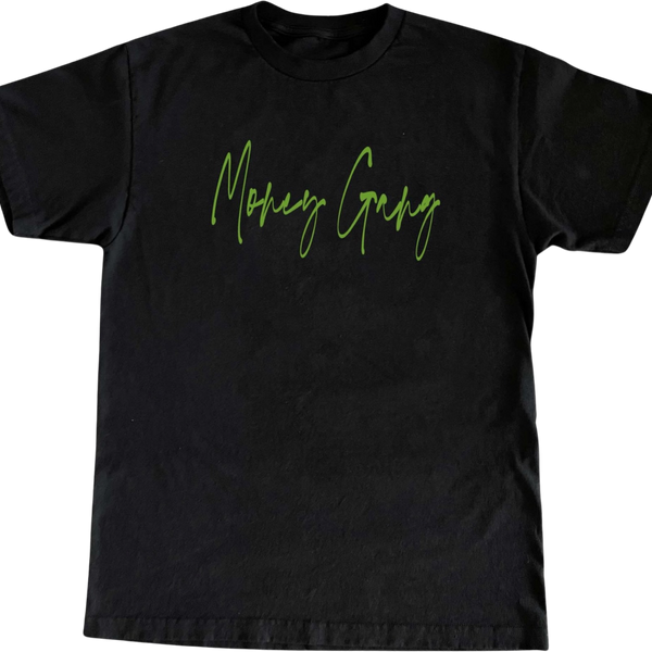 MoneyGang T-Shirt Black & Green