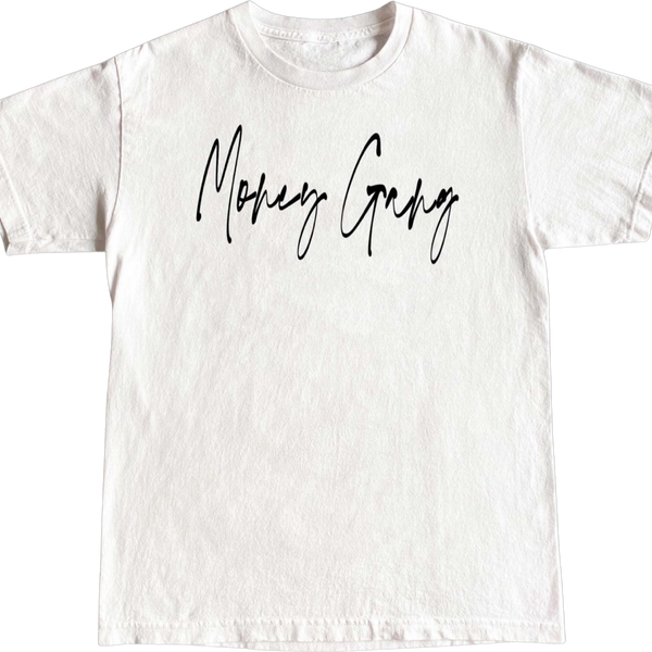 MoneyGang T-Shirt White & Black